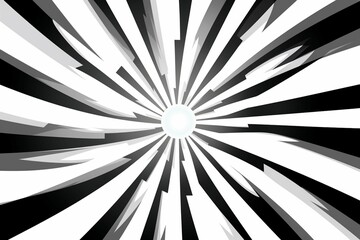 speed lines from center, manga style, vector, white background, Generative IA