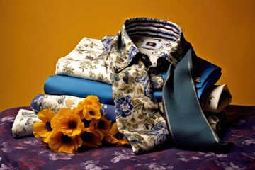 photo of a pile of clothes old fashion vintage style Photography
