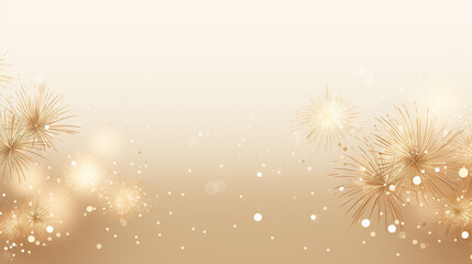 Happy new year sparkles banner