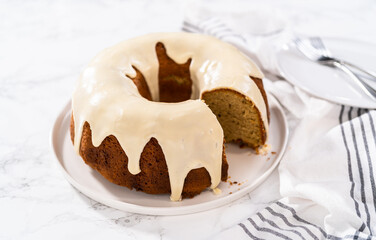 Eggnog Bundt Cake