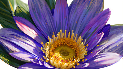 Macro Flower, AI generated Illustration
