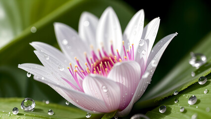 Macro Flower, AI generated Illustration