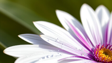 Macro Flower, AI generated Illustration