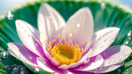 Macro Flower, AI generated Illustration