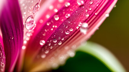 Macro Flower, AI generated Illustration