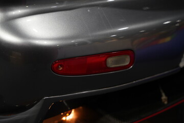 Obraz na płótnie Canvas Laxury car's body part design and detail
