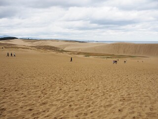 the Tottori Sand Dunes, wedged along the coast of Japan’s sparsely populated San’in region, the country’s very own slice of desert