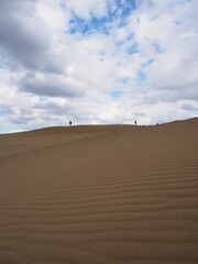 the Tottori Sand Dunes, wedged along the coast of Japan’s sparsely populated San’in region, the country’s very own slice of desert