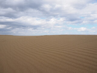 the Tottori Sand Dunes, wedged along the coast of Japan’s sparsely populated San’in region, the country’s very own slice of desert