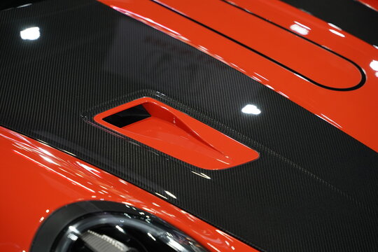 Laxury car's body part design and detail