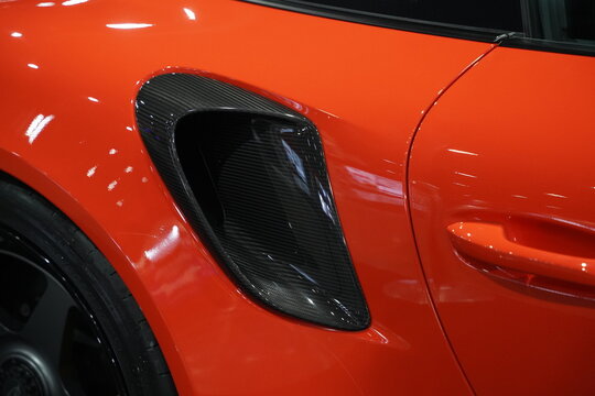 Laxury car's body part design and detail