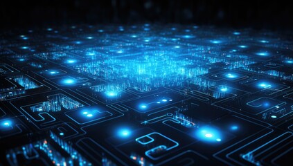 futuristic artificial neural network concept generative AI