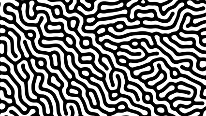 Reaction diffusion organic pattern. Cell division.