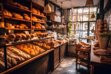 photo of inside empty bread shop Photography