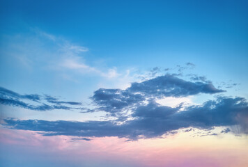 Obraz premium Colorful Tropical Sunrises and Sunsets - OcuDrone Aerial Sky Images