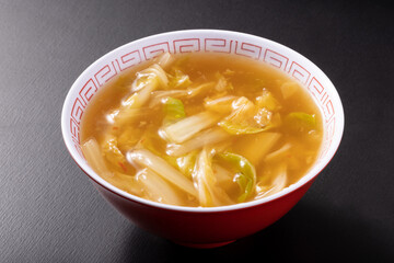 白菜のあんかけスープ