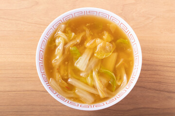 白菜のあんかけスープ