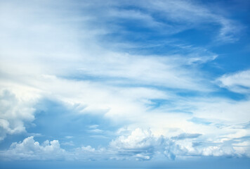 Naklejka na ściany i meble Dramatic Tropical Skies - OcuDrone Aerial Sky Images