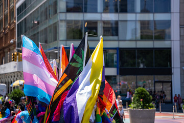Flags for sale in Union Square NYC