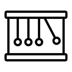 newton cradle icon 