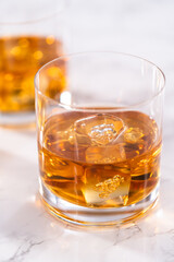 Scotch on the rocks