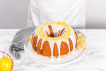 Lemon bundt cake