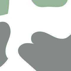 Green Frame Decor Corners Background 