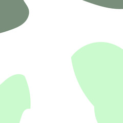 Green Frame Decor Corners Background 