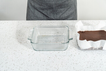 Homemade plain fudge