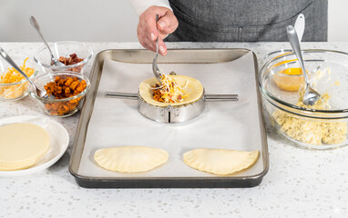 Breakfast Empanadas With Eggs and Sweet Potato