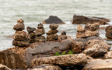 rocks on the beach