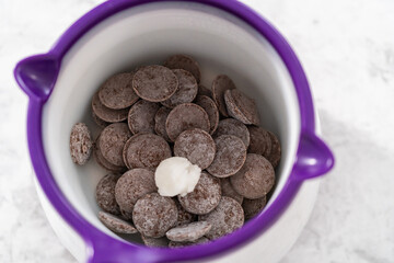 Chocolate strawberry cupcakes