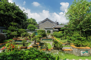 Foshan city, Guangdong, China. He Yuan (He Garden),  based in Beijiao, Shunde. Typical Lingnan...
