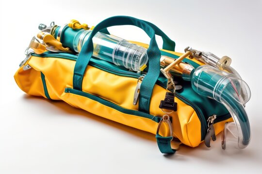 ambu bag pulmonary resuscitator medical photoraphy Generated AI