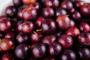 Jabuticaba, a fruit full of healthy properties, close-up view