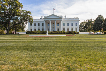 The President White House in Washington DC United States of America