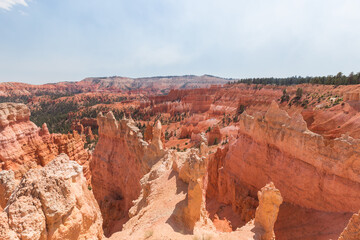 Landscape of Bryce Canyon National Park in Utah