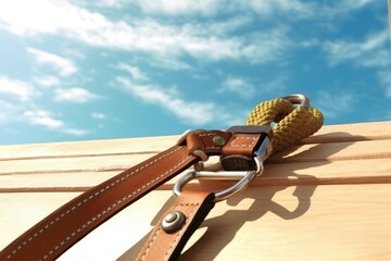 Obraz premium bungee jumping tools and equipment photography