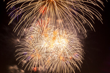 Fourth of July independence day over USA America