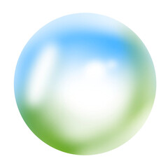 Color Transparent Bubbles soap background