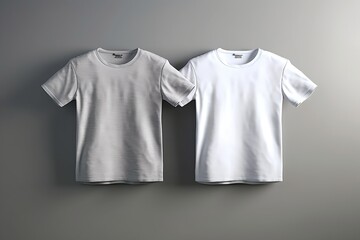 White t-shirts, generative AI