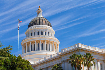 California Capital building in Sacramento 