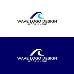 wave logo design