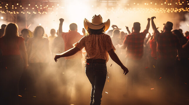 dancing people in the nightclub,  AI Generated