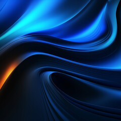 abstract blue background with waves