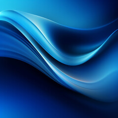 abstract blue background with waves