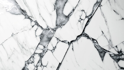 White marble texture with natural pattern for background or design art work.Generative AI.