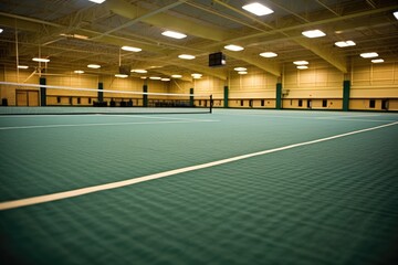 indoor tennis court arena flat lay design ideas photography