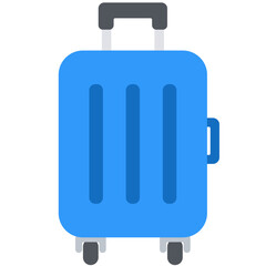 travel baggage vector icon