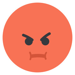 angry face icon